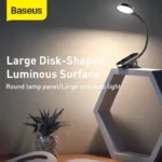 Baseus Led Desk Lamp Clip-On Night Light Reading Computer Keyboard illuminated Eye Protection Lamp With USB Charging For Bedroom - Image 2