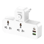 LDNIO SC2311 20W 3-Port USB Charger Extension Power Strip - Image 5
