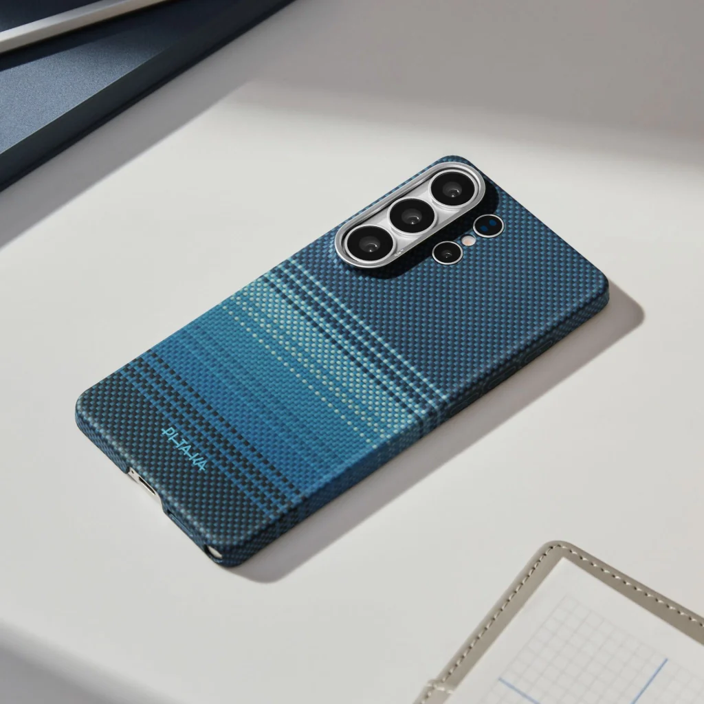 Pitaka Edge Case Moonrise for Samsung Galaxy S26 Ultra With Aaron Button