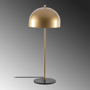 Can NT-134 Table Lamp Semi Circular Shade (Gold )