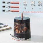 Deli Electric Pencil Sharpener – Automatic Pencil Sharpeners - Image 4