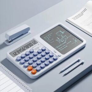 Dual Screen 12-Digit Desktop Calculator
