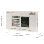 Dual Screen Calculator with Writing Tablet 12 Digit