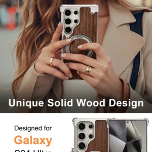 EcoGuard Wood MagSafe Case Samsung