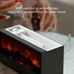 Fireplace Aromatherapy Humidifier Flame Light 150ml