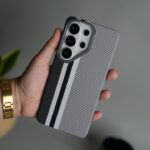 Best LUXO Life Carbon Fiber Texture Design MagSafe Case for Samsung Galaxy Ultra S-Series - Image 3