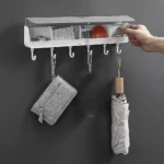 OUSUWO Wall-Mounted Storage Rack