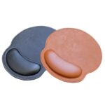 PU Leather Mouse Pad with Wrist Support – Ergonomic