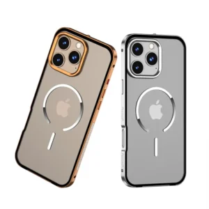 Premium MagSafe Metal Frame Case for iPhone