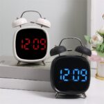Vintage Digital Twin Bell Loud Alarm Clock