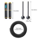 Ultimate Digital Cordless Skipping Rope with Counter – Bangcool Weight-Bearing Jump Rope Set - Image 13