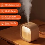 JISULIFE HU18 Mini Humidifier Rechargeable Night Light