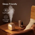 JISULIFE HU18 Mini Humidifier Rechargeable Night Light