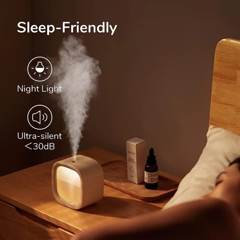 JISULIFE HU18 Mini Humidifier Rechargeable Night Light