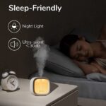 JISULIFE HU18 Mini Humidifier Rechargeable Night Light