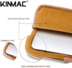 Kinmac 360° Laptop Sleeve Brown Leather