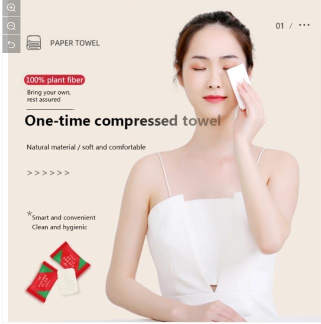 Ultimate Disposable Travel Compressed Towels