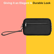 WiWU Master Genuine Leather Fingerprint Lock Crossbody Bag
