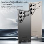 Aluminum Alloy Frameless Metal Bumper Case for Samsung Galaxy Ultra - Image 3