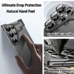 Aluminum Alloy Frameless Metal Bumper Case for Samsung Galaxy Ultra - Image 6