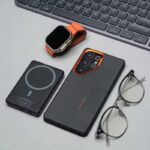BIGC Brand Side Rubber Bumper Hard Carbon Case for Samsung Galaxy - Image 2
