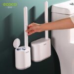 Best ECOCO Disposable Toilet Brush Cleaner – Wall Mounted Bathroom Cleaning Brush - Image 3