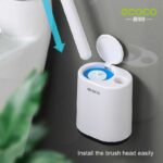 Best ECOCO Disposable Toilet Brush Cleaner – Wall Mounted Bathroom Cleaning Brush - Image 5
