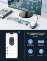 VAYDEER Ultra Slim Mouse Mover with Adjustable Interval Timer
