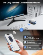 VAYDEER Ultra Slim Mouse Mover with Adjustable Interval Timer