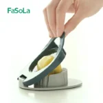 FaSoLa Kitchen Multifunctional Stainless Steel Egg Cutter - Image 2