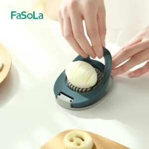 FaSoLa Kitchen Multifunctional Stainless Steel Egg Cutter