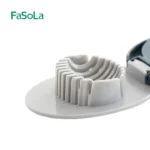 FaSoLa Kitchen Multifunctional Stainless Steel Egg Cutter - Image 3