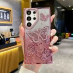 Glitter Bling 3D Rhinestone Butterfly Phone Case
