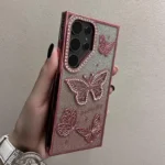 Glitter Bling 3D Rhinestone Butterfly Phone Case | AIYOZON - Image 5