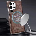 JINDUKA Premium PU Leather MagSafe Soft Case for Samsung - Image 4