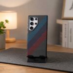 LUXO Life Carbon Fiber Striped MagSafe Case for Samsung Galaxy - Image 13