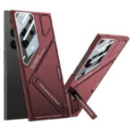 Luxury GKK Plating Camera Glass Kickstand Case for Samsung Galaxy Ultra - Image 5