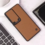 Piblue PU Leather Camera Shield Case for Samsung Galaxy Ultra (S-SERIES)