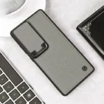 Piblue PU Leather Camera Shield Case for Samsung Galaxy Ultra (S-SERIES)