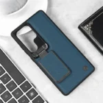 Piblue PU Leather Camera Shield Case for Samsung Galaxy Ultra (S-SERIES)