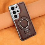 RIMBMAX PU Leather Magnetic Ring Case for Samsung Galaxy Ultra - Image 2