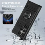 Rugged Armor Ring Stand Card Holder Case for Samsung Galaxy (S23-S26 Ultra) - Image 5