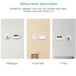 Best UGREEN Adhesive Wall Mount Cell Phone Charging Holder - Image 6