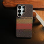 LUXO Life Carbon Fiber Striped MagSafe Case for Samsung Galaxy - Image 8