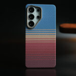 LUXO Life Carbon Fiber Striped MagSafe Case for Samsung Galaxy - Image 3
