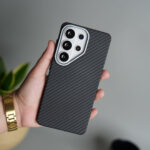 LUXO Life Carbon Fiber Striped MagSafe Case for Samsung Galaxy - Image 5