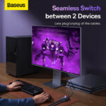 Baseus AirJoy Series 2-in-1 Bidirectional HDMI Switcher