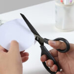Xiaomi Huohou Titanium-Plated 2Pc Non-Slip Black Sharp Scissors Set