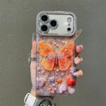 3D Butterfly Glittery Case for iPhone | Luxury Design - Image 4