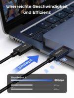 UGREEN Thunderbolt 5 240W USB-C Cable 1M 120Gbps